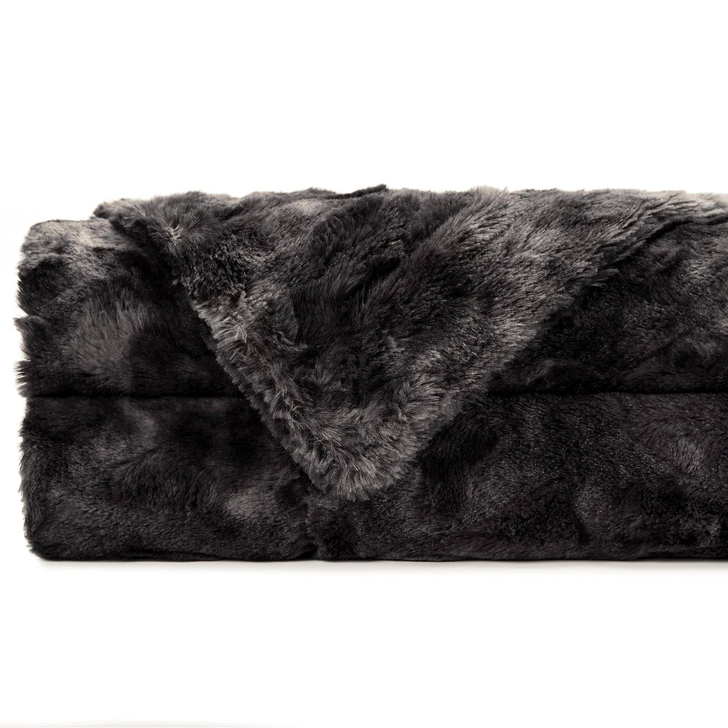 Avelena | Wendbares Oversized Wolf Faux-Fur-Wurfdecke