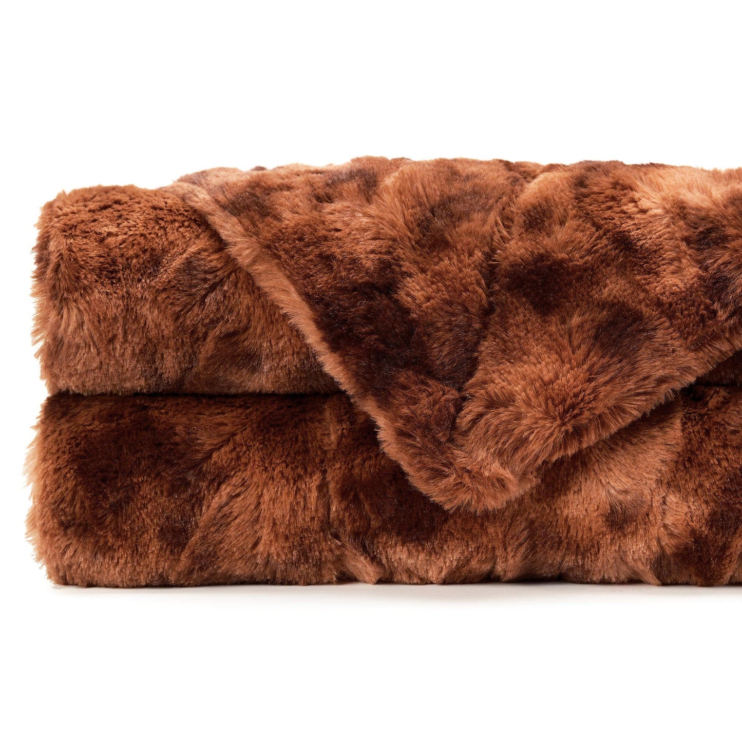 Avelena | Wendbares Oversized Wolf Faux-Fur-Wurfdecke