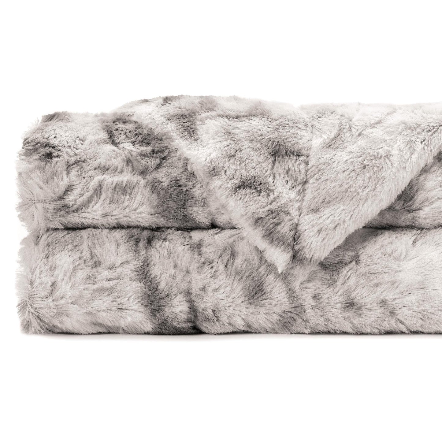 Avelena | Wendbares Oversized Wolf Faux-Fur-Wurfdecke