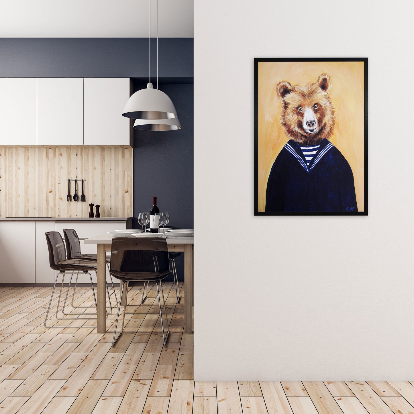 Avelena | Bjørn Kunstdruck von Coco Deparis