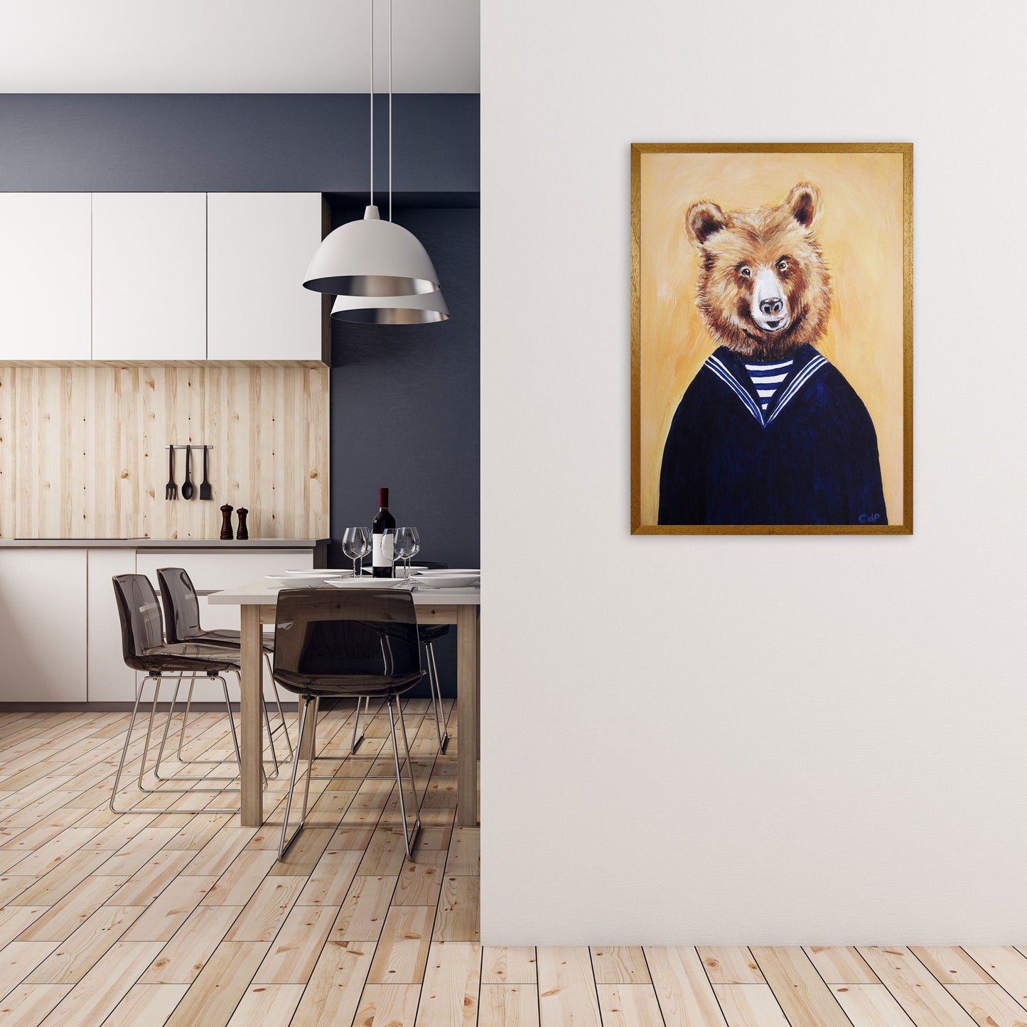 Avelena | Bjørn Kunstdruck von Coco Deparis