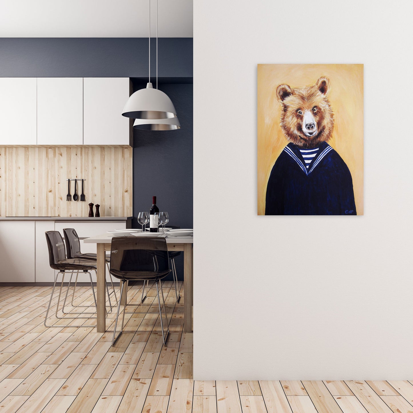 Avelena | Bjørn Kunstdruck von Coco Deparis