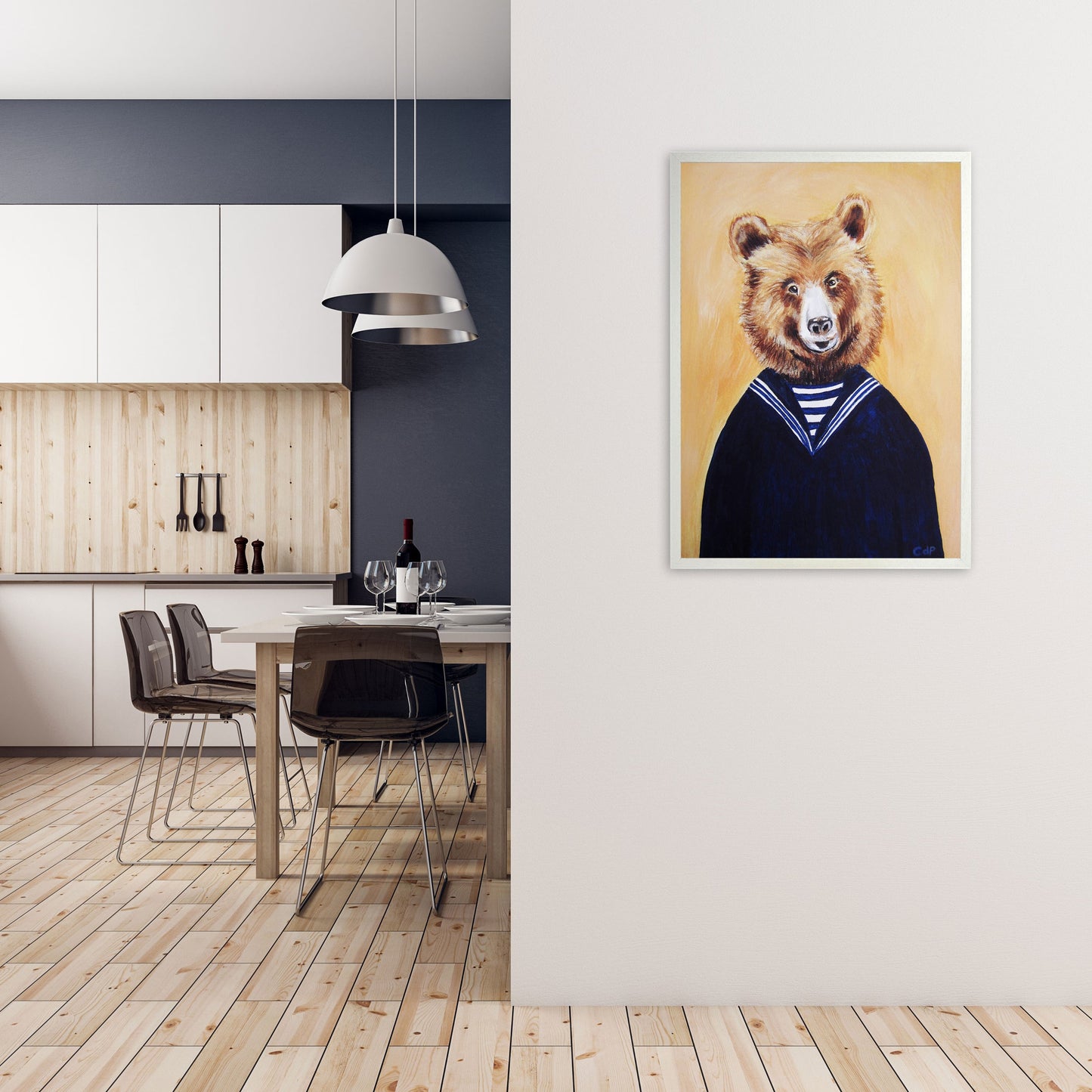 Avelena | Bjørn Kunstdruck von Coco Deparis