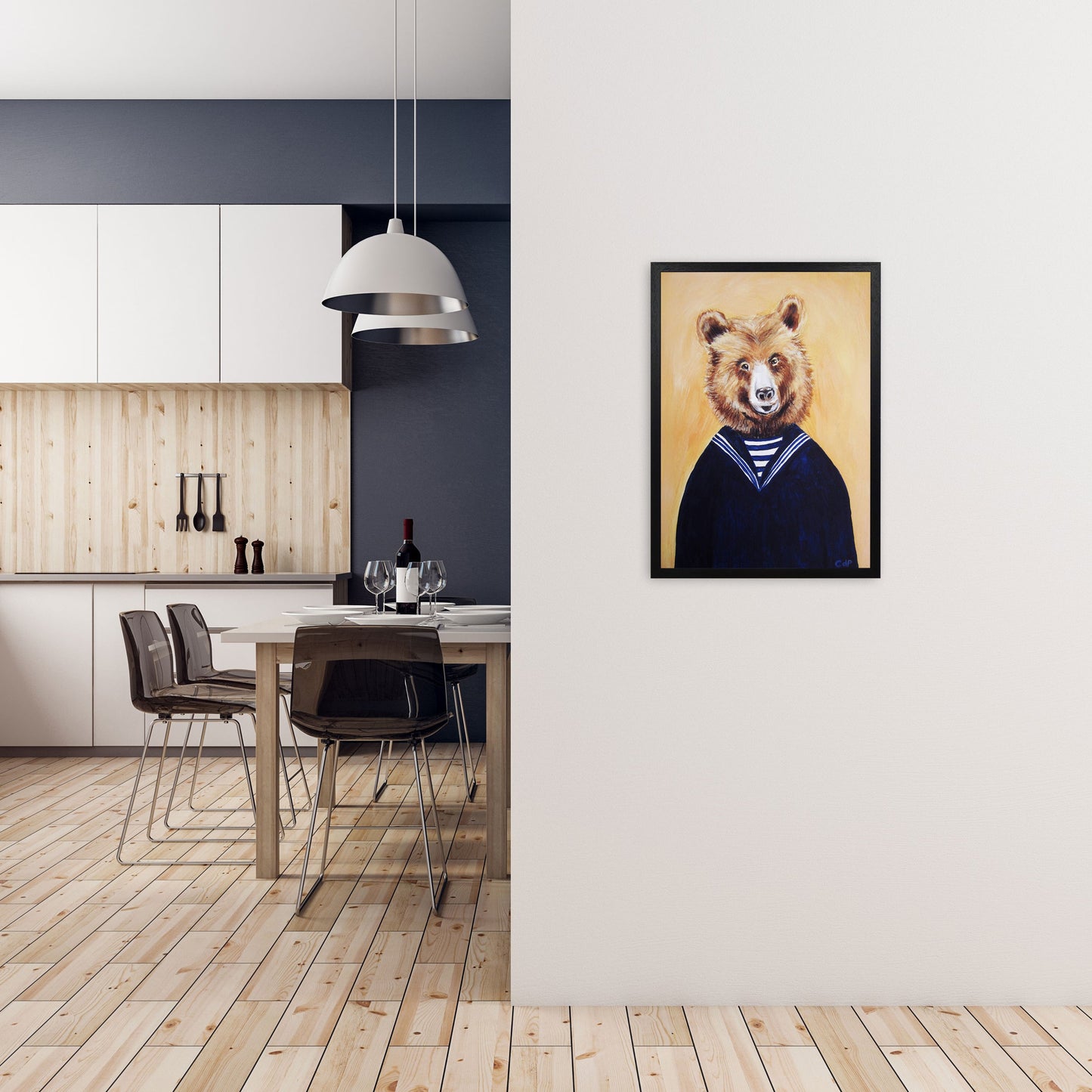 Avelena | Bjørn Kunstdruck von Coco Deparis