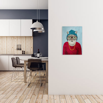 Avelena | Katze Rapper Kunstdruck