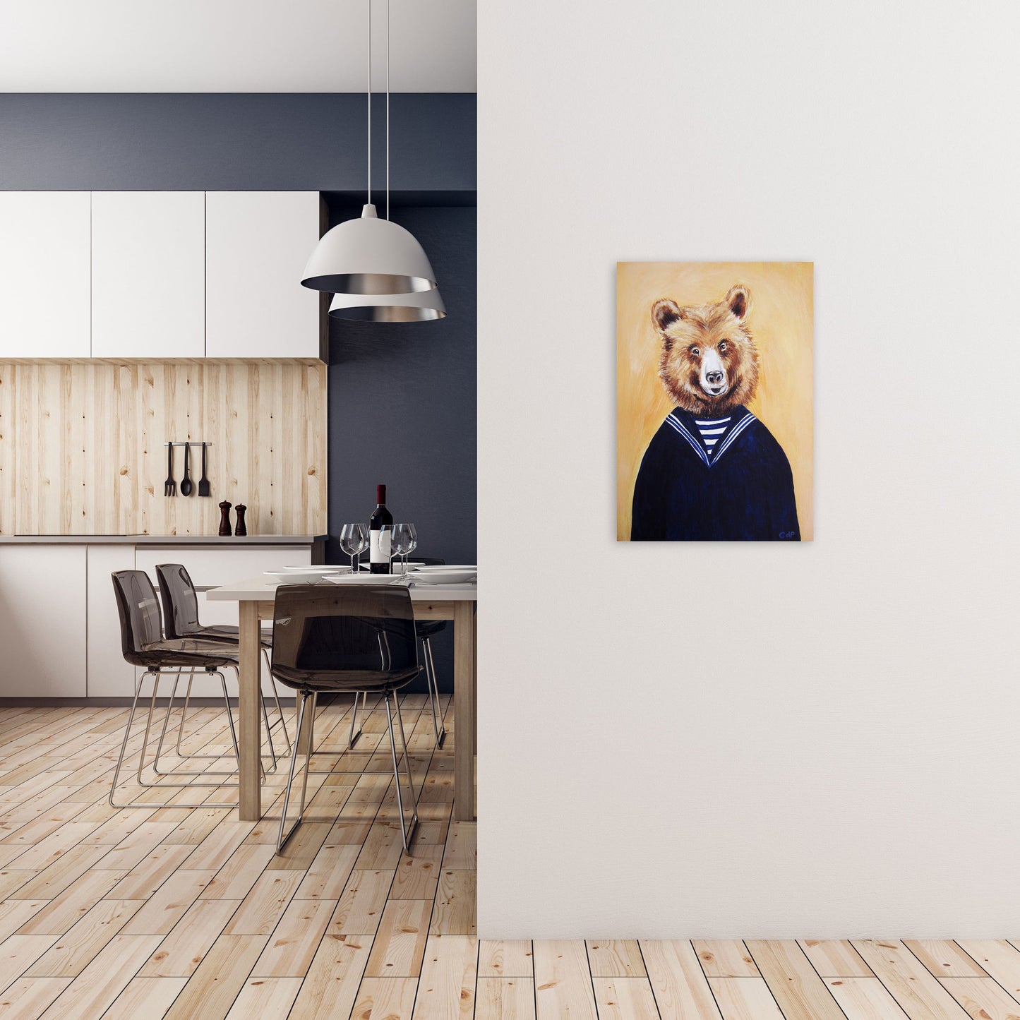Avelena | Bjørn Kunstdruck von Coco Deparis