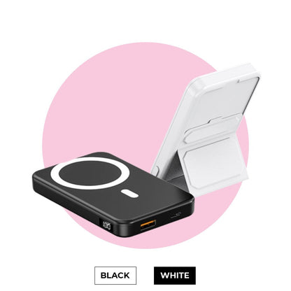 Avelena | Drahtlose Powerbank für das Handy - 10K mAh Magnetischer tragbarer Ladegerät