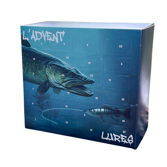 Avelena | Adventskalender für Angler | 24 Überraschungen | Hochwertige Angelköder | Sofort Einsatzbereit