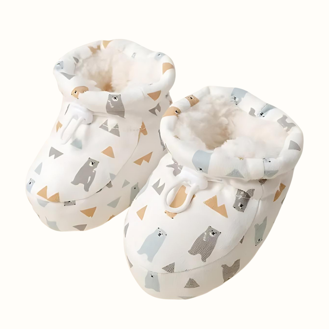 Avelena | Baby Winterstiefel mit Fell | Weich & Warm | Rutschfeste Sohle | 0–18 Monate | Verschiedene Designs