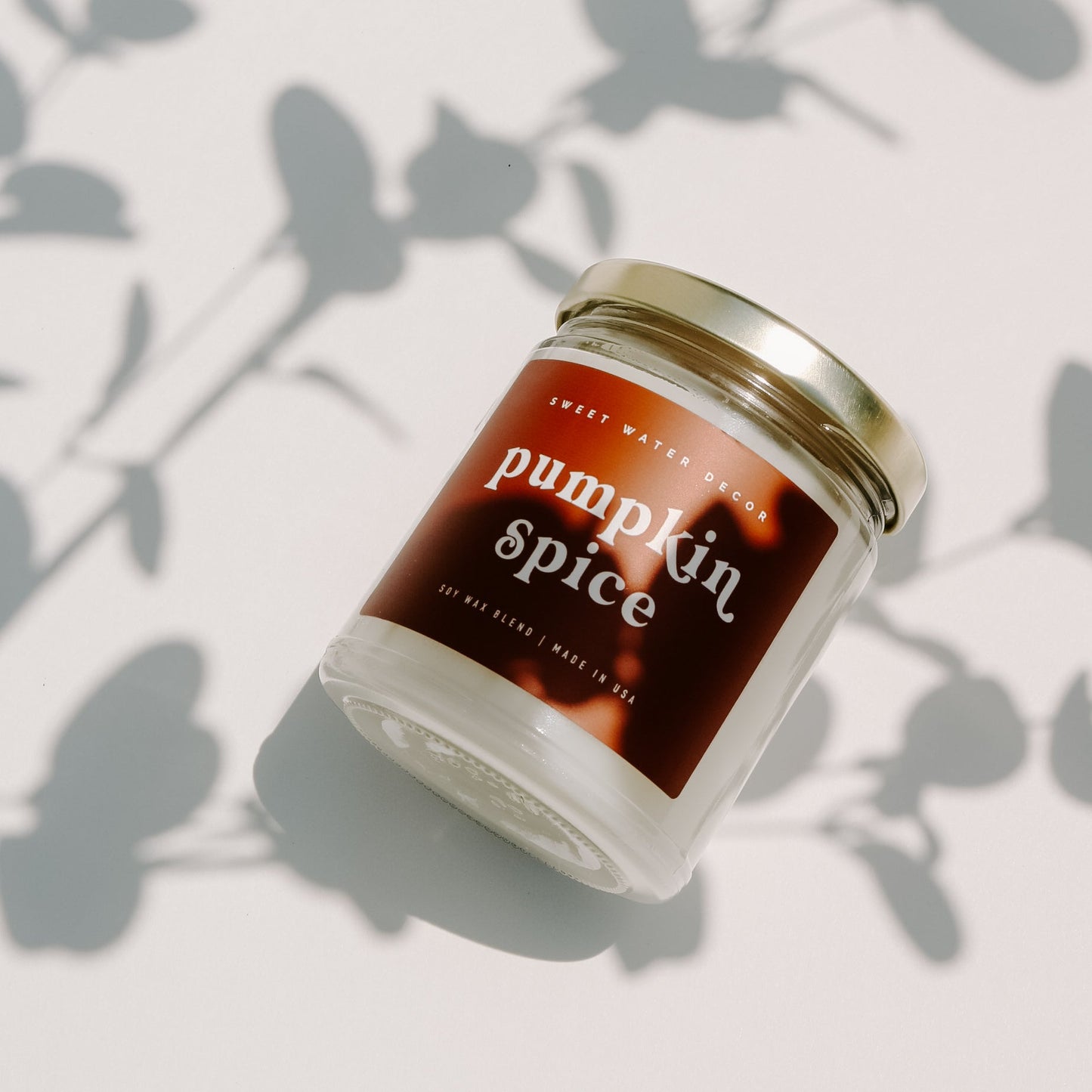 Avelena | Kürbis Gewürz Sojawachskerze Klare Behälter 9 Oz