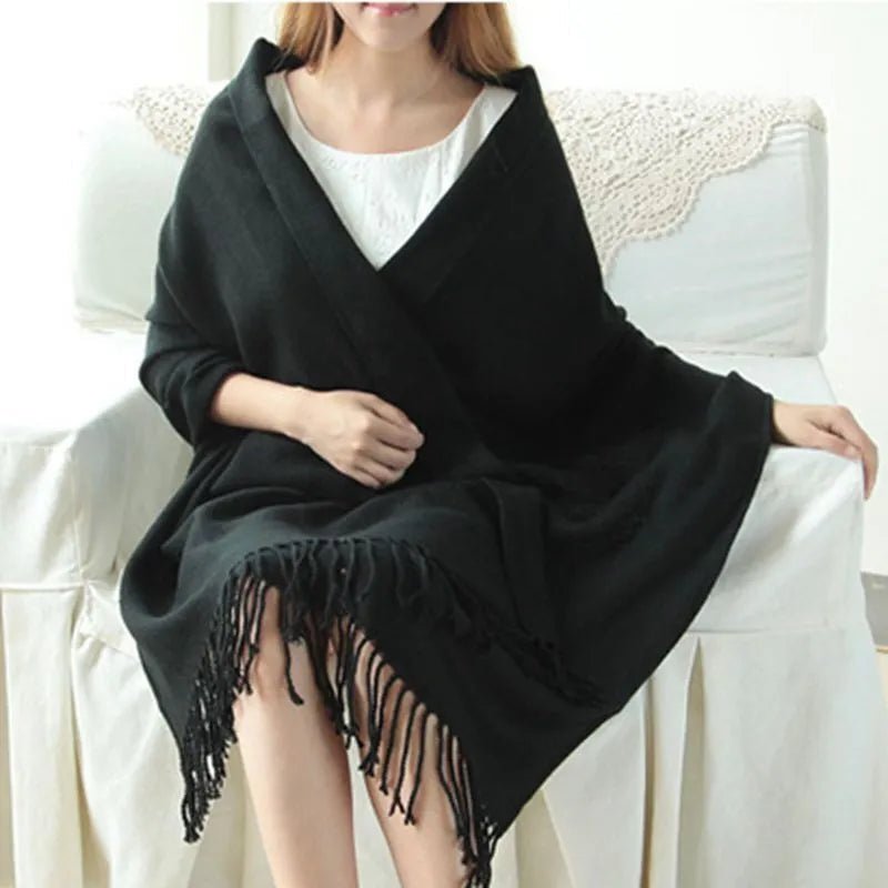 Avelena | Weicher Schal mit Diamantmuster für zeitlosen Stil & warme Eleganz