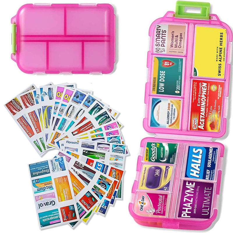 Avelena | Organizer-Box 161 Etiketten Zur Anpassung