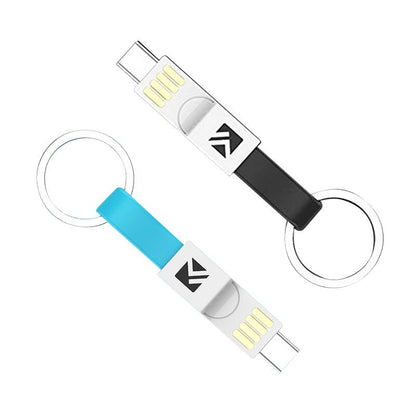 Avelena | 3-In-1 Schlüsselanhänger Daten Synchronisation Lade Kabel