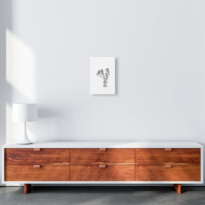 Avelena | Blaue Uhr Kunstdruck