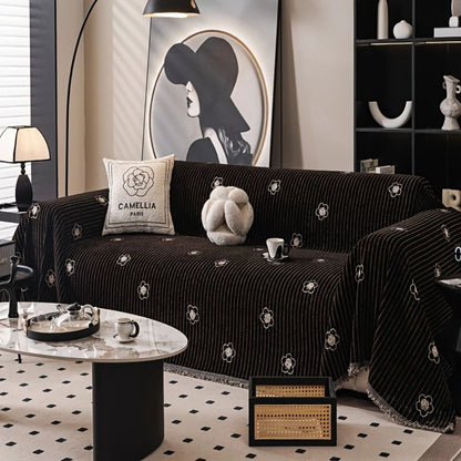 Avelena | Camellia Bloom Sofaüberwurf