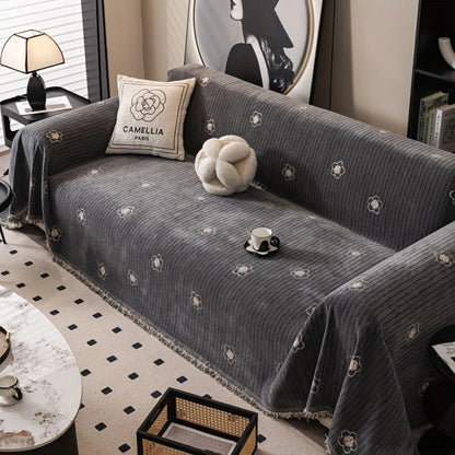 Avelena | Camellia Bloom Sofaüberwurf