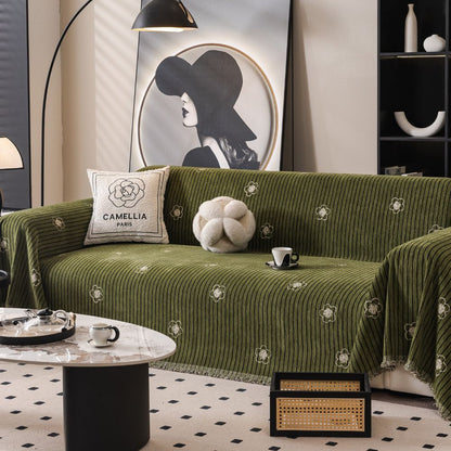 Avelena | Camellia Bloom Sofaüberwurf