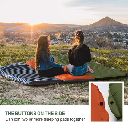 Avelena | Aufblasbare Campingmatratze | Wasserdicht, Tragbar & Einfache Inflation für Outdoor-Abenteuer