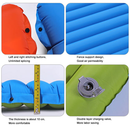 Avelena | Aufblasbare Campingmatratze | Wasserdicht, Tragbar & Einfache Inflation für Outdoor-Abenteuer