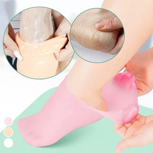 Avelena | Silicon-Spa-Socken - Intensive Pflege für rissige und müde Füße