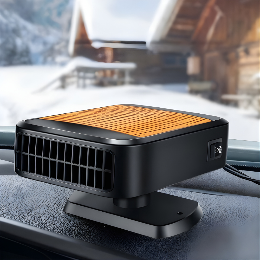 Avelena | Car Heater Defroster 12V Portable Windshield Fan Rapid Demist