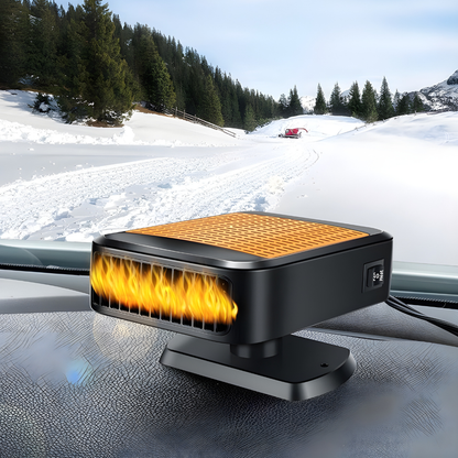 Avelena | Car Heater Defroster 12V Portable Windshield Fan Rapid Demist