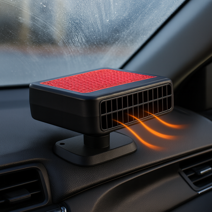 Avelena | Car Heater Defroster 12V Portable Windshield Fan Rapid Demist