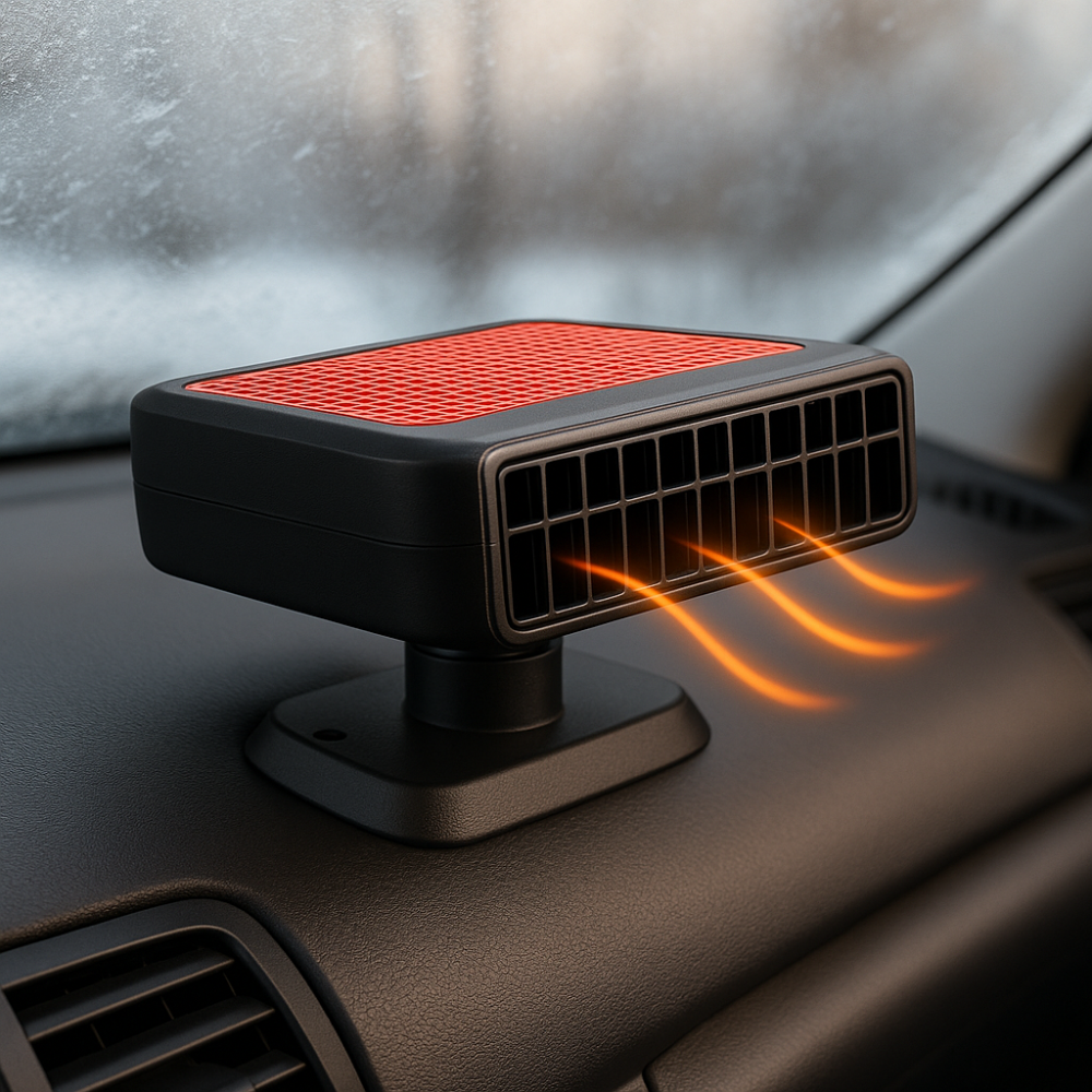 Avelena | Car Heater Defroster 12V Portable Windshield Fan Rapid Demist