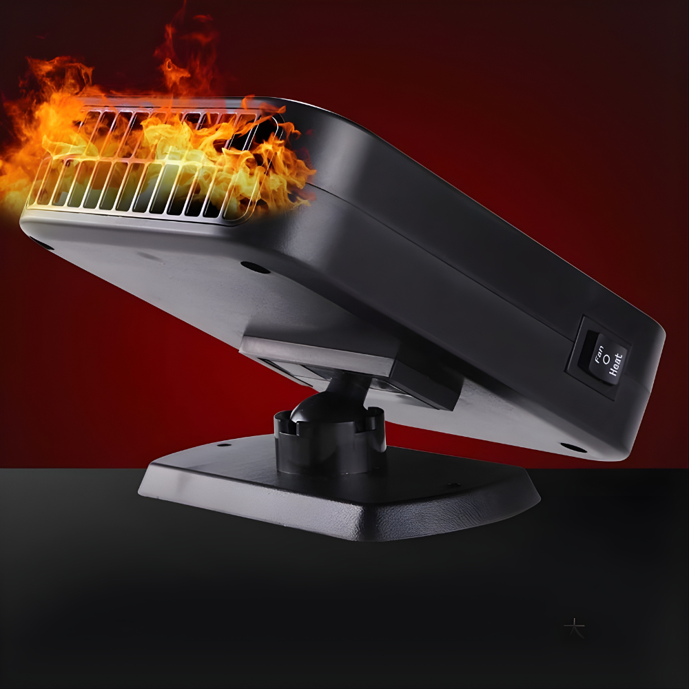 Avelena | Car Heater Defroster 12V Portable Windshield Fan Rapid Demist