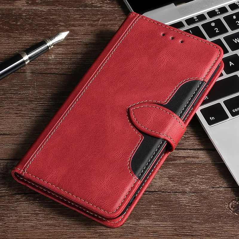 Avelena | Wallet Magnetische Flip-Lederhülle für iPhone