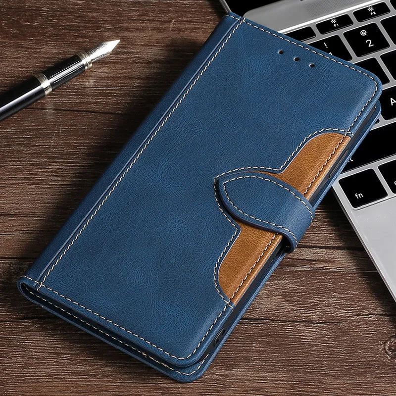 Avelena | Wallet Magnetische Flip-Lederhülle für iPhone