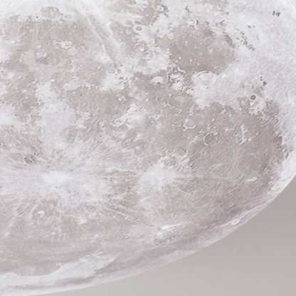 Avelena | Ceiling Light 3D Moon LED Dimmable Metal Bedroom Fixture
