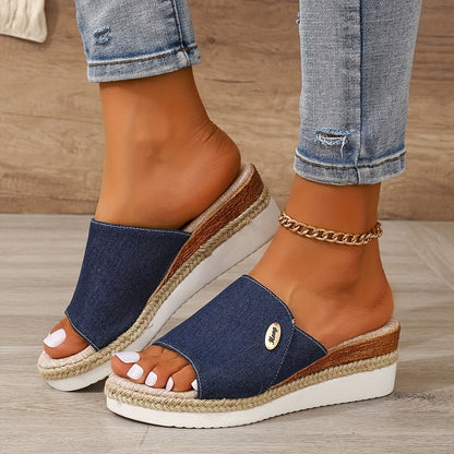 Avelena | Celmiva Damen Plattform Sandalen mit Komfort und Eleganz für den Sommer