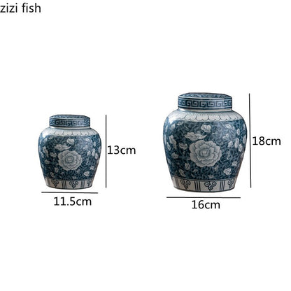 Avelena | Keramischer luftdichter Behälter Teebox Teedose Feuchtigkeitsgeschützter Aufbewahrungstank Teebehälter Aufbewahrungsflasche Teeorganisierer Bonbonglas Teedosen