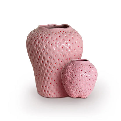Avelena | WhimsyBerry - Keramikvase Erdbeere