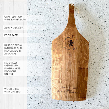 Avelena | Weinfass Drei Charcuterie Brett