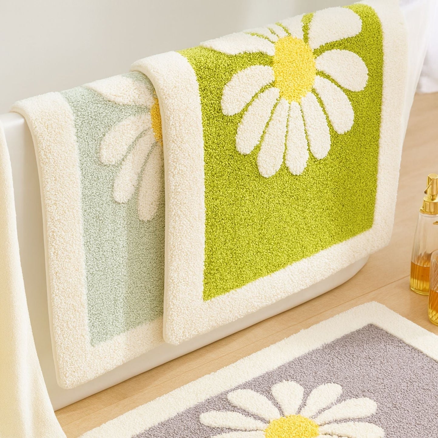 Avelena | Charmante Daisy Bloom Badmatte