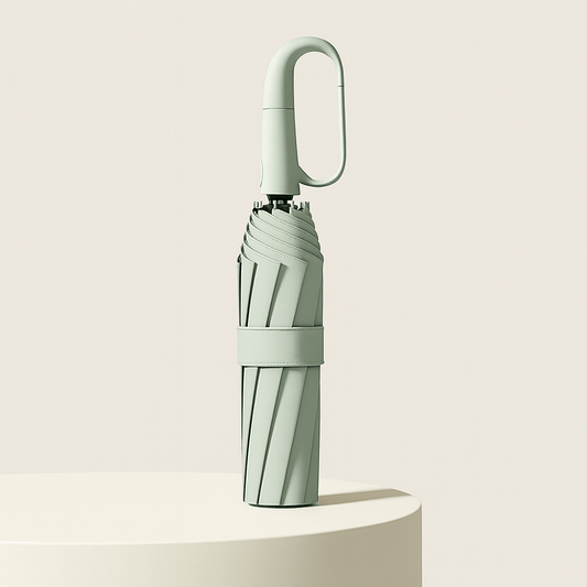 Avelena | Automatischer kompakter Regenschirm, gebaut für starken Wind