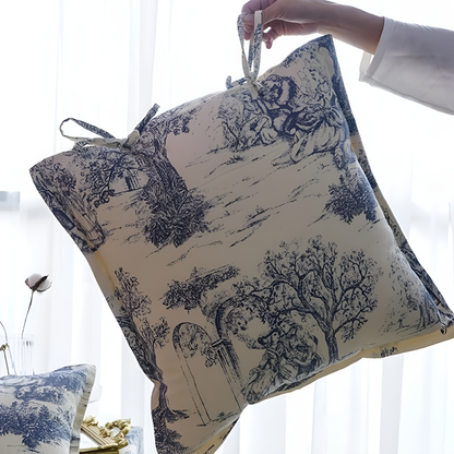 Avelena | Chateau Vintage Druck Kissenbezug