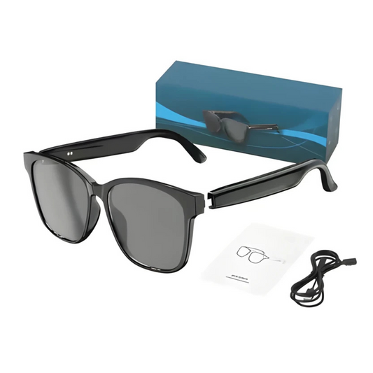 Avelena | Übersetzungsbrille | Echtzeit KI-Übersetzung | Bluetooth 5.4 | 110h Akkulaufzeit