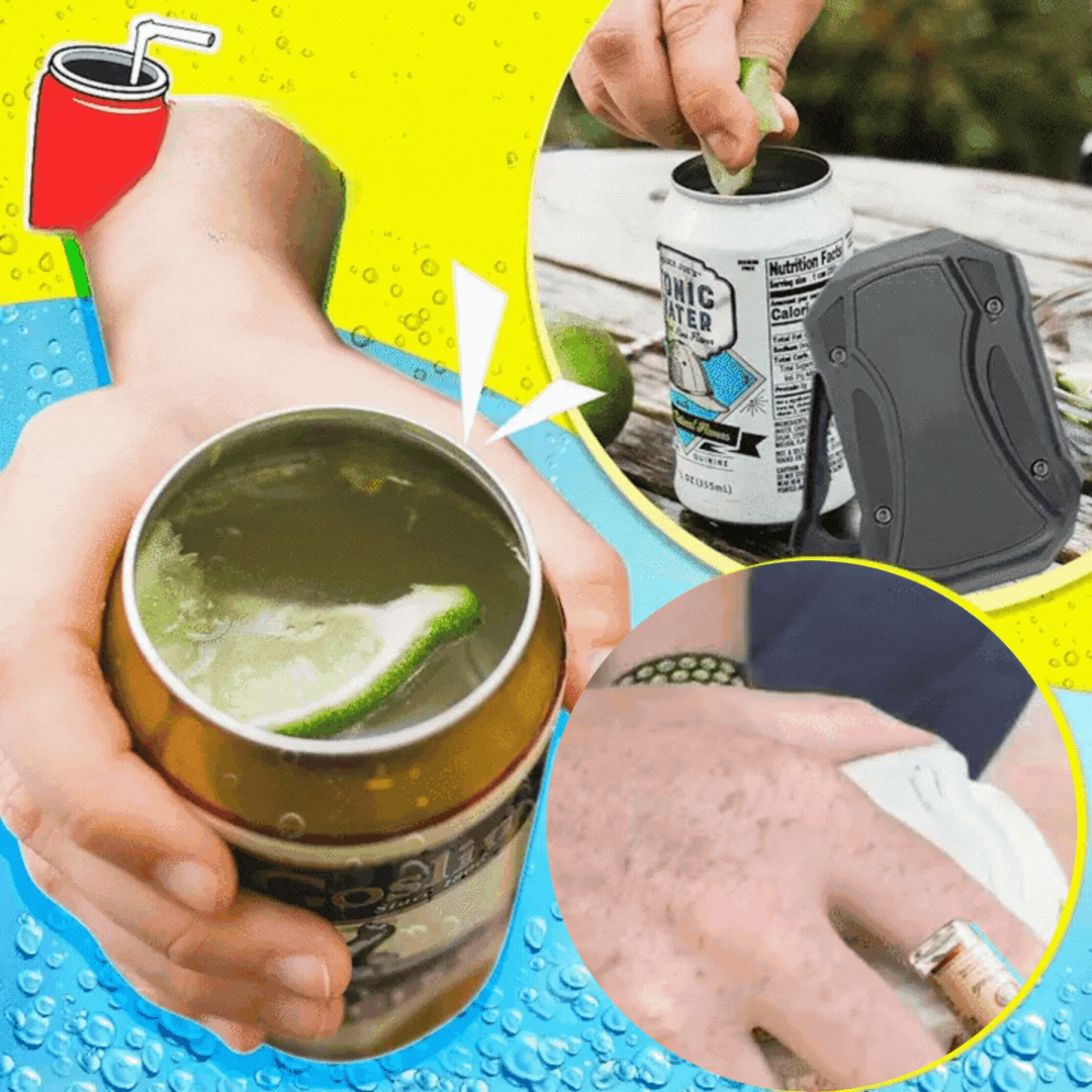 Avelena | Dosenöffner | Deckellos | Tragbar & Sicher für Getränkedosen