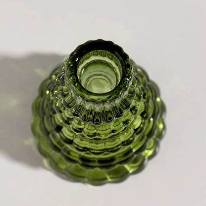 Avelena | Weihnachtsbaum Glas Kerzenhalter | 3er Set