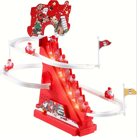 Avelena | Christmas Toy Santa Claus Slide Track