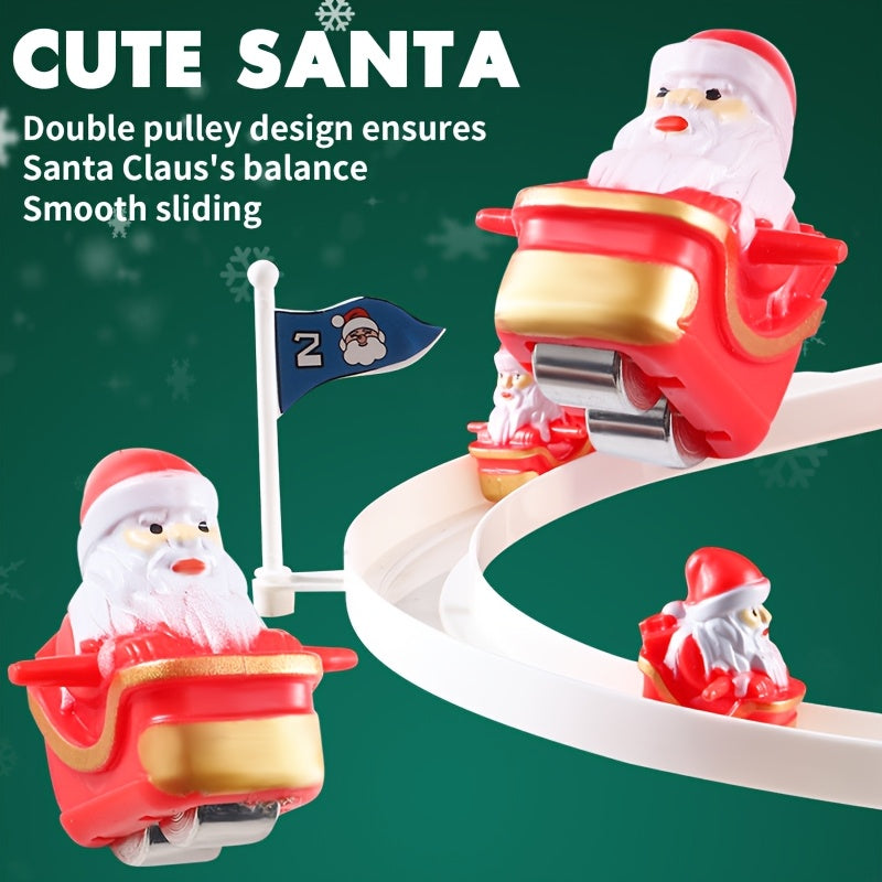 Avelena | Christmas Toy Santa Claus Slide Track