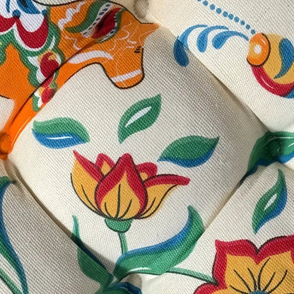 Avelena | Bohemian Klassisches Quadratisches Stuhlkissen