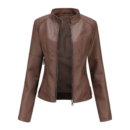 Avelena | Elegante Lederjacke