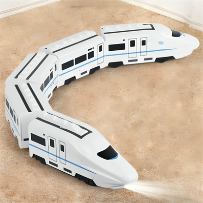 Avelena | Hölzernes Spielzeugzug Bildungs-Spielset für Kleinkinder