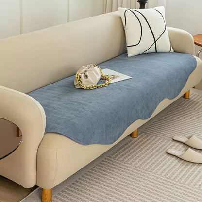 Avelena | Ganzjahres-Einfarbige Kontur Passform Sofabezug