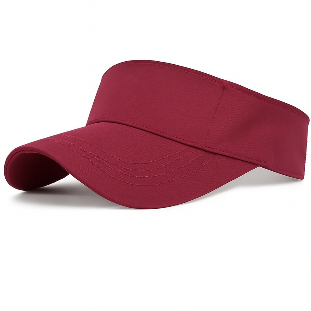 Avelena | Unisex Einfarbige Sonnenschutz-Sportmütze - Leichter Outdoor-Visier für Baseball, Tennis, Golf und Freizeitbekleidung