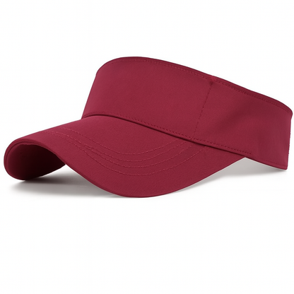 Avelena | Unisex Einfarbige Sonnenschutz-Sportmütze - Leichter Outdoor-Visier für Baseball, Tennis, Golf und Freizeitbekleidung